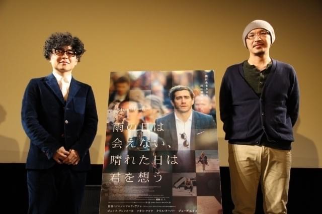 MCを務めた森直人氏(写真右)と共に