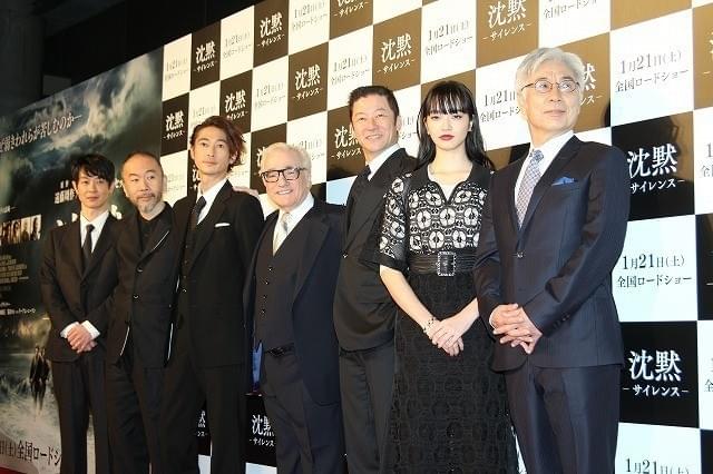 久しぶりに日本での対面を果たしたマーティン・スコセッシ監督とキャスト陣