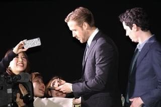 オスカー最多ノミネートの「ラ・ラ・ランド」R・ゴズリングと監督が来日！ “神対応”に500人熱狂