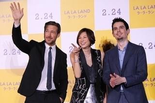 オスカー最多ノミネートの「ラ・ラ・ランド」R・ゴズリングと監督が来日！ “神対応”に500人熱狂