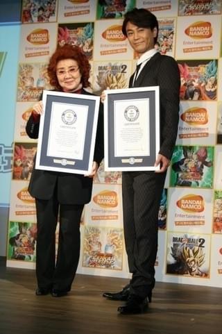 野沢雅子「ドラゴンボール」で2つのギネス記録に認定！氷川きよしも祝福