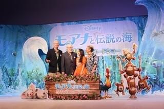 「モアナ」ヒロイン・屋比久知奈、公の場で初熱唱！夏木マリ感涙「スター誕生ね」