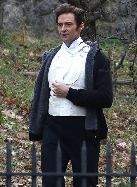 1月中旬、「The Greatest Showman」の撮影現場で