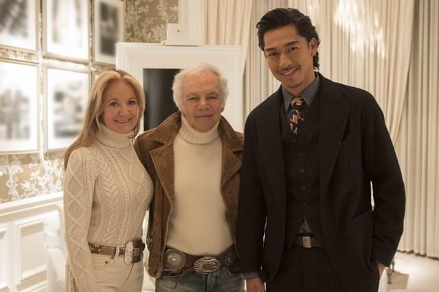 ラルフ・ローレン氏“和製ジョニデ”と絶賛