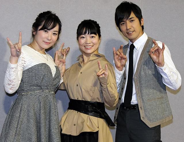 女優業にも意欲をのぞかせたイモトアヤコ（中央）