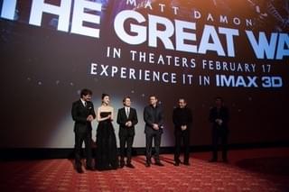 マット・デイモン×チャン・イーモウ監督「グレートウォール」LAプレミアでそろい踏み！