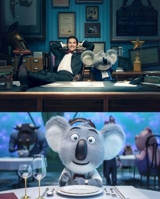 「SING」主演声優マシュー・マコノヒーのアフレコ映像公開！超ポジティブなコアラに変身