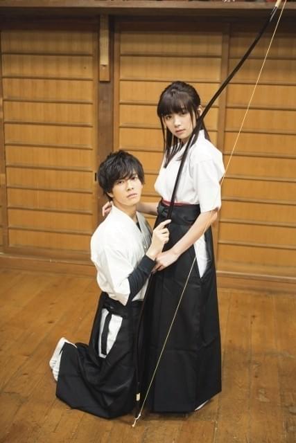 弓道が題材の人気漫画を実写化