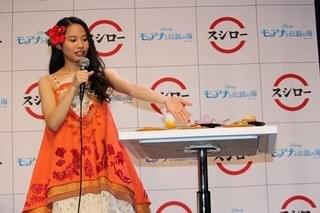 「モアナ」屋比久知奈、初挑戦の声優業で「息遣いのバリエーションを学んだ」