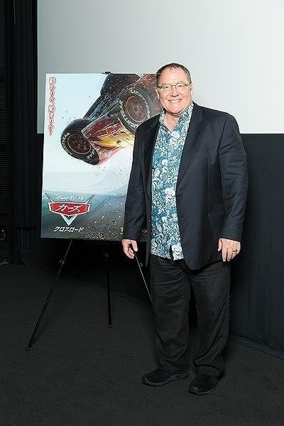 来日中のジョン・ラセター