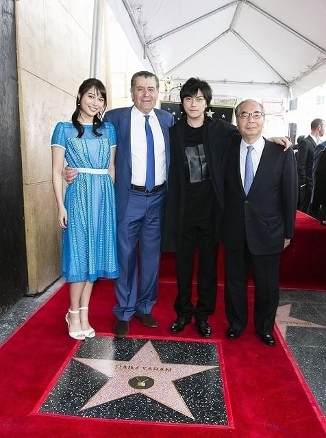 式典では喜び爆発