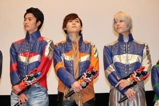 飯島寛騎＆岐洲匠「超スーパーヒーロー大戦」人気キャラ登場に大興奮「子供になった気分」