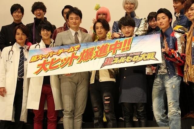 飯島寛騎＆岐洲匠「超スーパーヒーロー大戦」人気キャラ登場に大興奮「子供になった気分」