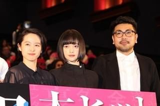 飯豊まりえ、「暗黒女子」公開初日を迎え安どの涙！