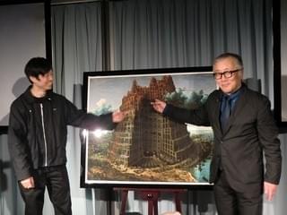 大友克洋、「バベルの塔」を新解釈 塔の内側を描いた「INSIDE BABEL」を発表