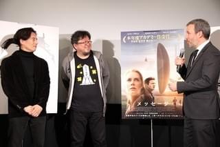 「メッセージ」エイリアン登場シーンはあの名作を参考！ビルヌーブ監督の撮影秘話に樋口＆前田監督興味津々