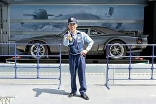 “ファミリー”1000人が行列！「ワイスピ」最新作劇中車“ダッジ・アイス・チャージャー”大阪上陸