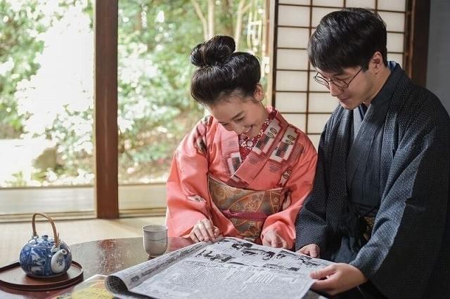 橋爪遼と篠原ともえが夫婦役で共演