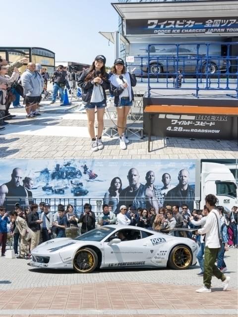 LinQの2人も大興奮