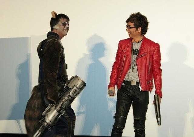 加藤浩次、秋元才加ら特殊メイクで「ガーディアンズ・オブ・ギャラクシー」を完コピ