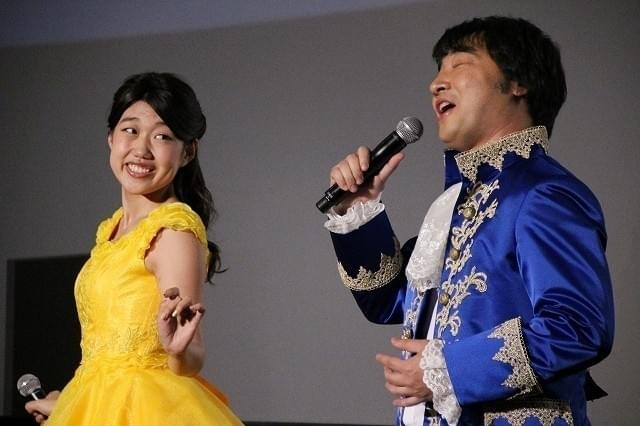 “美女と野獣”横澤夏子＆ジャングルポケット斉藤、昆夏美＆山崎育三郎の登場に仰天！