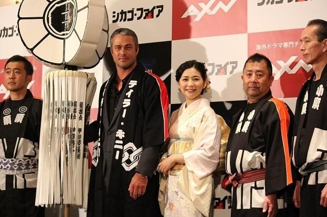 初来日のテイラー・キニー、関根麻里らの日本流おもてなしに大喜び！