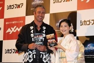 初来日のテイラー・キニー、関根麻里らの日本流おもてなしに大喜び！