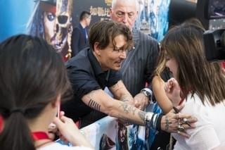 「パイレーツ」プレミアにジョニデ＆ブルーム結集！栗山千明＆中川大志と対面