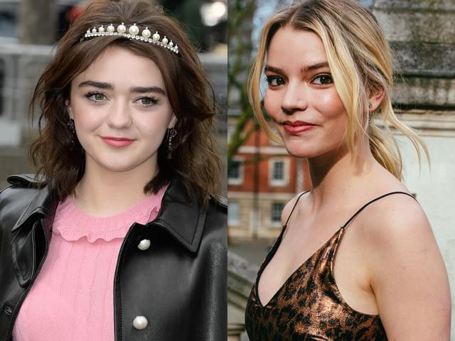 メイジー・ウィリアムズ（左）＆ アニヤ・テイラー＝ジョイ