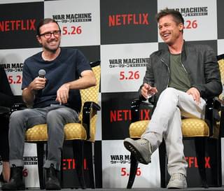 B・ピット、主演・製作のNetflix映画「ウォー・マシーン」に自信「大胆な作品作れた」