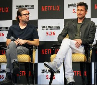 B・ピット、主演・製作のNetflix映画「ウォー・マシーン」に自信「大胆な作品作れた」