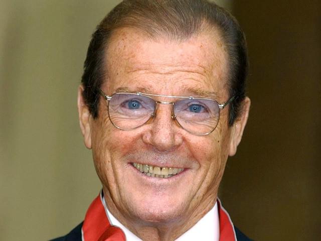 3代目ジェームズ・ボンドとして知られるロジャー・ムーアさん
