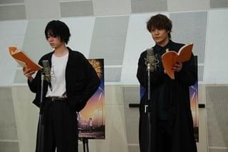 広瀬すず＆菅田将暉、宮野真守の助言受け公開アフレコ「爪あと残す！」