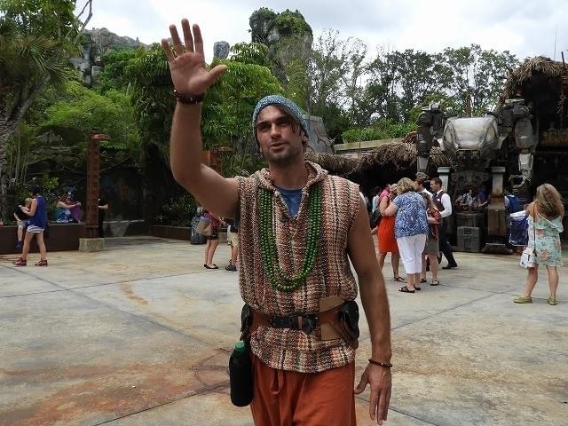 とてもフレンドリーな“パンドラ出身”の青年