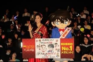 劇場版コナン最新作、観客動員500万人突破！倉木麻衣が生歌＆直筆イラストで祝福