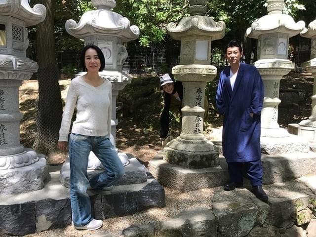 「光」河瀬監督＆永瀬正敏＆神野三鈴、世界遺産・春日大社にカンヌ受賞御礼