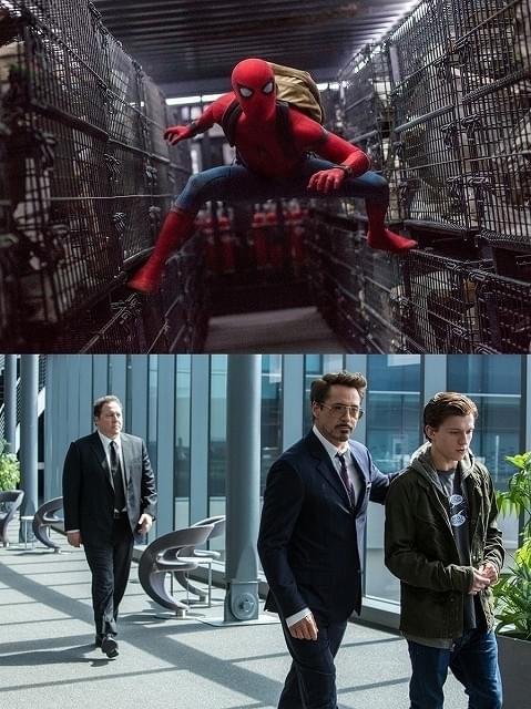 新米ヒーロー、アイアンマンからお説教？「スパイダーマン」新場面写真一挙公開！