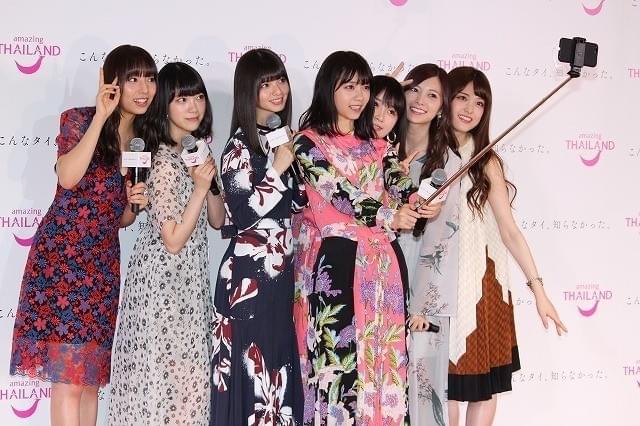 西野七瀬がゾウと友達に!?「乃木坂46」が“タイ女子旅”を満喫