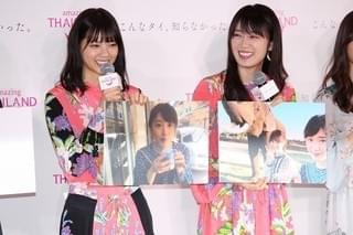 西野七瀬がゾウと友達に!?「乃木坂46」が“タイ女子旅”を満喫
