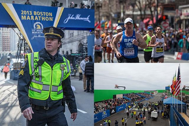 実際の町並みをレーザー撮影して合成