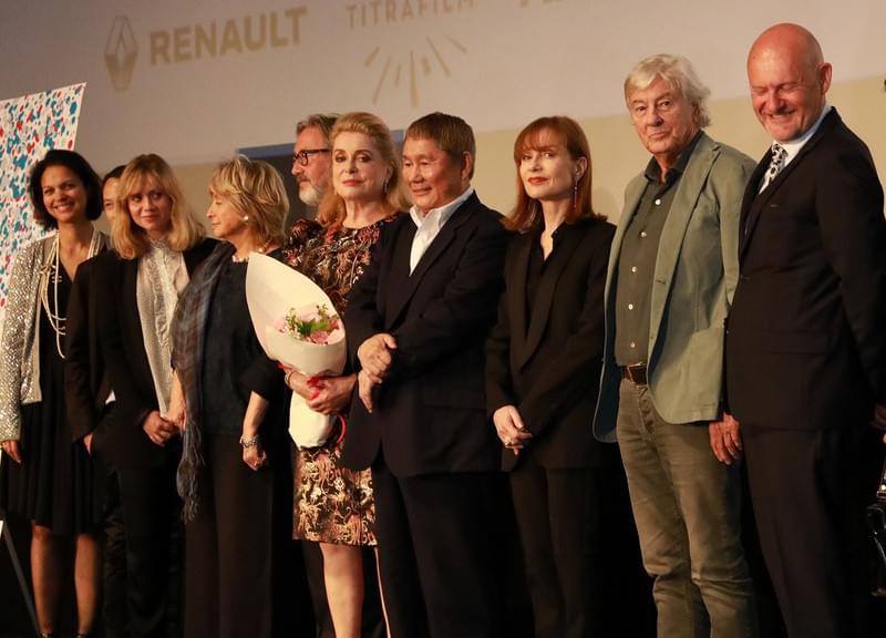 フランス映画祭2017開幕 C・ドヌーブ登場に会場歓喜、北野武のジョークに大爆笑