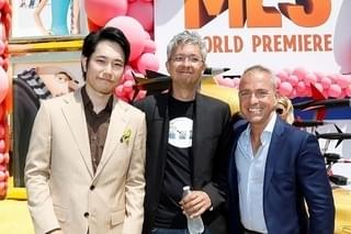 松山ケンイチ「怪盗グルー」ワールドプレミアに参戦！ミニオンづくしの会場に感激