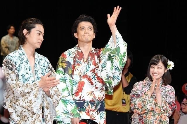 小栗旬＆菅田将暉、中村勘九郎の“裸芸”に仰天「役者魂見せてもらった」