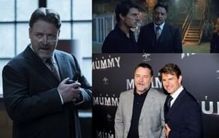 「ザ・マミー」ラッセル・クロウ、初共演のトム・クルーズにバックドロップ！