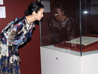 柴咲コウ「他人とは思えない」直虎ゆかりの品々に感動も信長らの刀にゾッコン