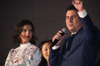 「パワーレンジャー」来日キャスト＆監督、アントニオ猪木と闘魂注入！