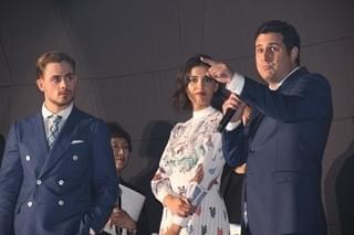 「パワーレンジャー」来日キャスト＆監督、アントニオ猪木と闘魂注入！