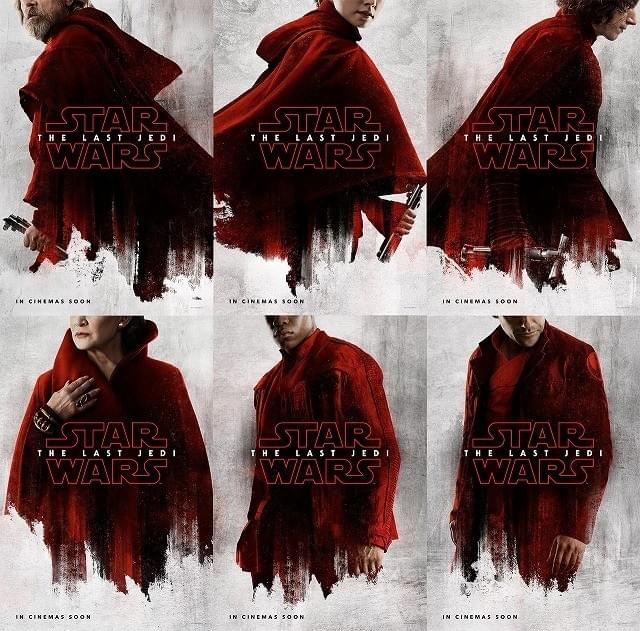 「SW 最後のジェダイ」メイキング映像＆全員ダークサイドなビジュアル公開
