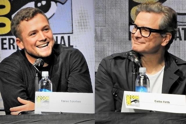 【コミコン2017】C・ファース＆T・エガートンが語る「キングスマン」のたしなみとは？