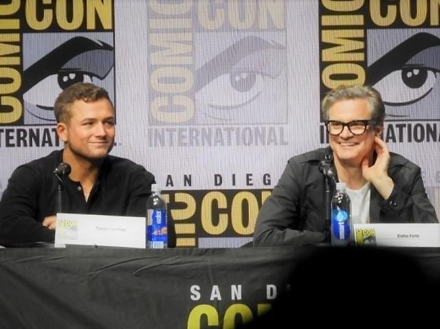 【コミコン2017】C・ファース＆T・エガートンが語る「キングスマン」のたしなみとは？